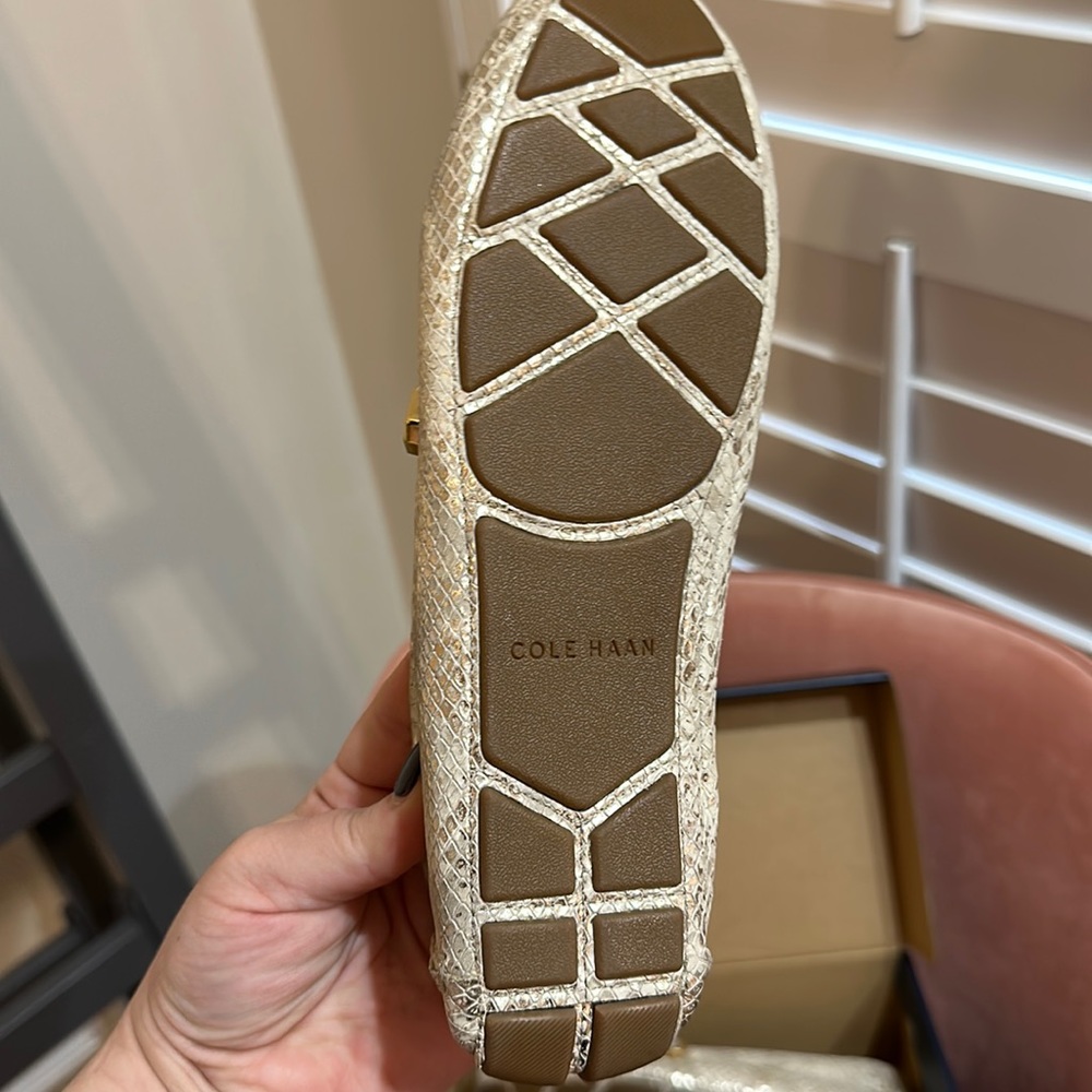 Coke Haan Snake Skin Loafers